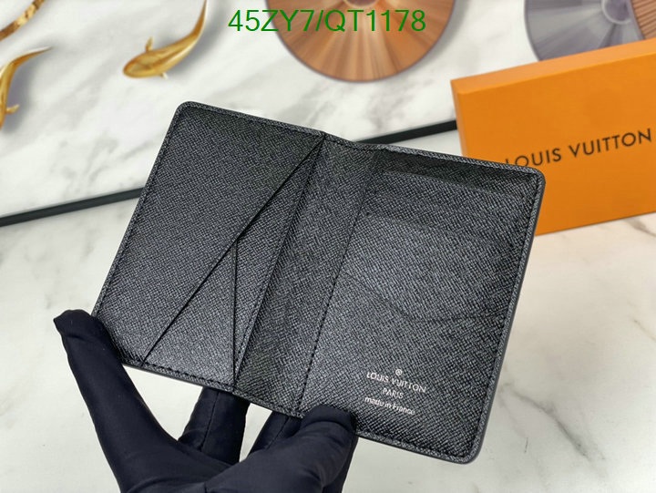 LV Bag-(4A)-Wallet- Code: QT1178 $: 45USD