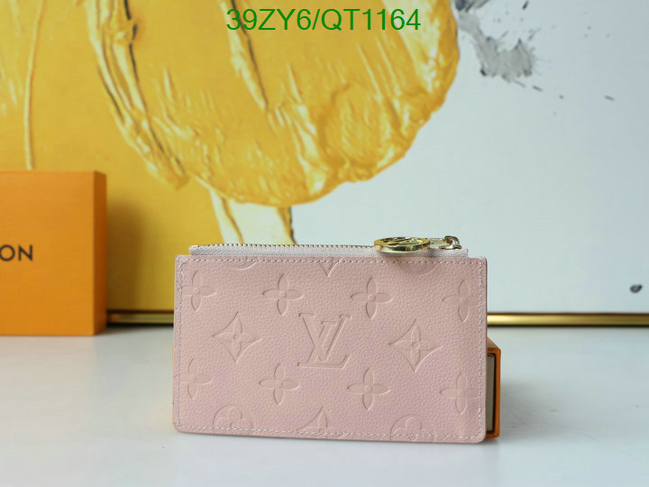 LV Bag-(4A)-Wallet- Code: QT1164 $: 39USD