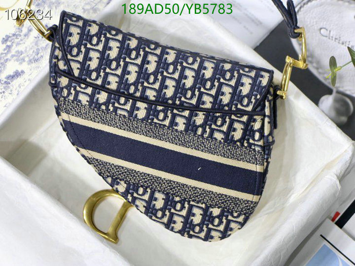 Dior Bags-(Mirror)-Saddle- Code: YB5783 $: 189USD