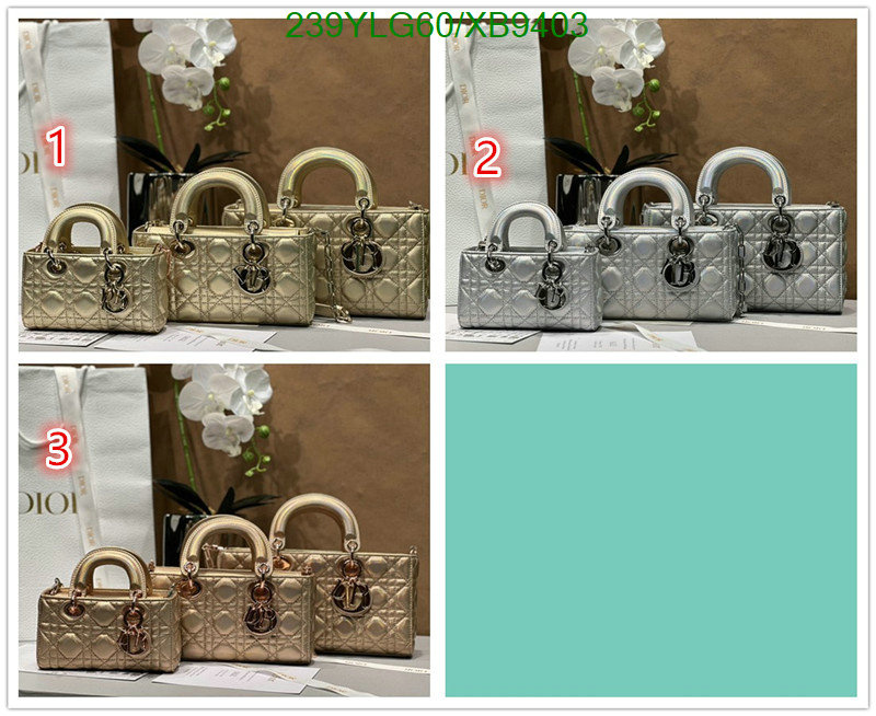 Dior Bag-(Mirror)-Lady- Code: XB9403