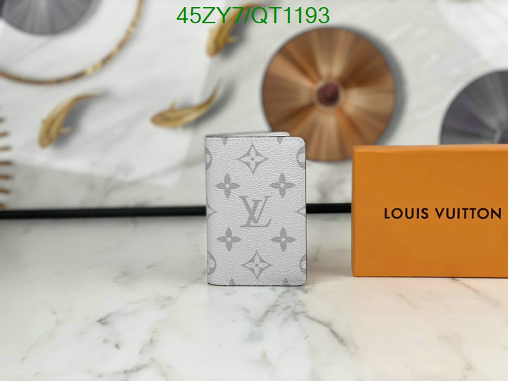LV Bag-(4A)-Wallet- Code: QT1193 $: 45USD