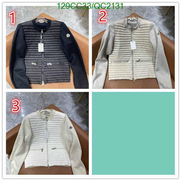 Down jacket Women-Moncler Code: QC2131 $: 129USD