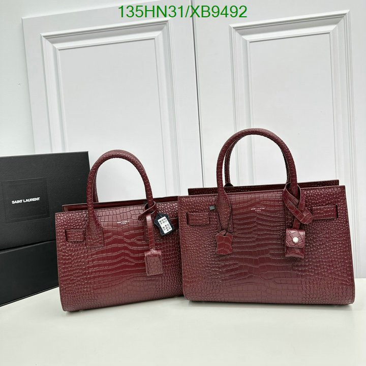 YSL Bag-(Mirror)-Handbag- Code: XB9492