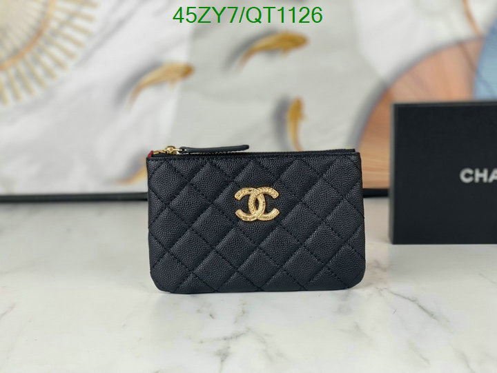 Chanel Bag-(4A)-Wallet- Code: QT1126 $: 45USD