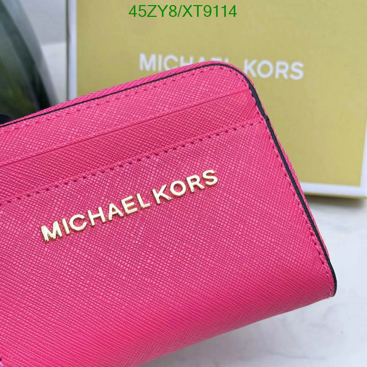 Michael Kors Bag-(4A)-Wallet- Code: XT9114 $: 45USD