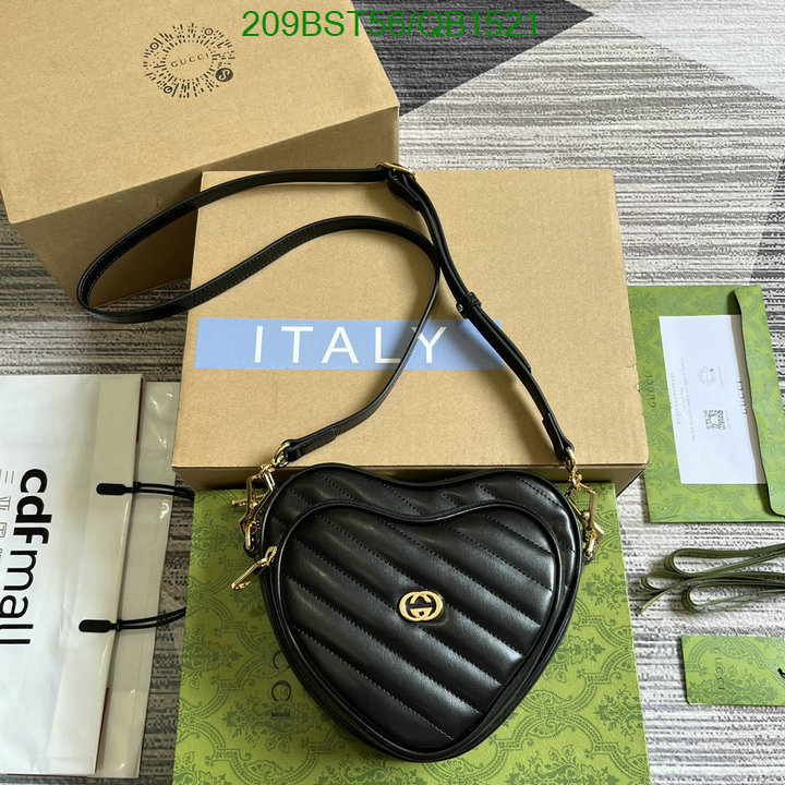 Gucci Bag-(Mirror)-Diagonal- Code: QB1521 $: 209USD