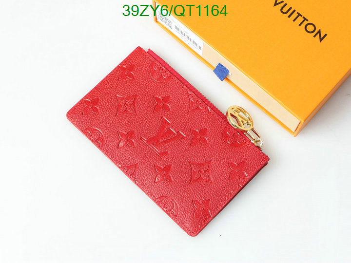 LV Bag-(4A)-Wallet- Code: QT1164 $: 39USD