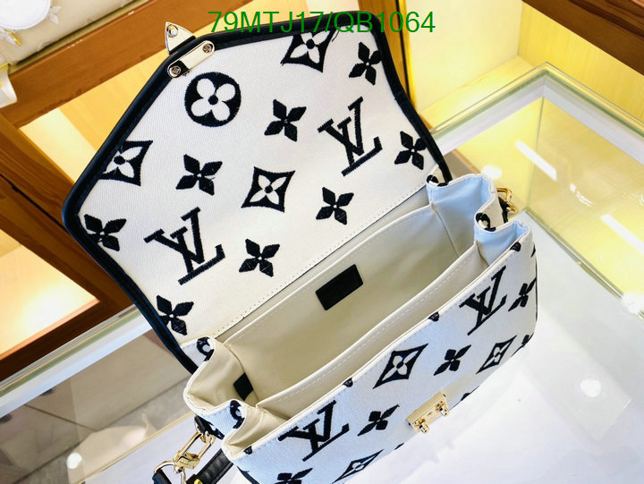 LV Bag-(4A)-Pochette MTis Bag-Twist- Code: QB1064 $: 79USD