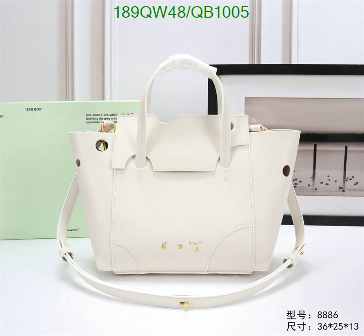 Off-White Bag-(Mirror)-Handbag- Code: QB1005 $: 189USD