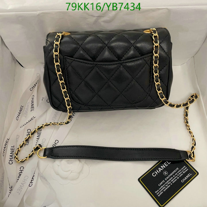 Chanel Bags-(4A)-Diagonal- Code: YB7434 $: 79USD