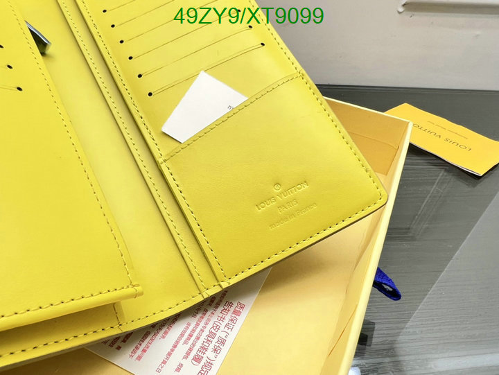 LV Bag-(4A)-Wallet- Code: XT9099 $: 49USD