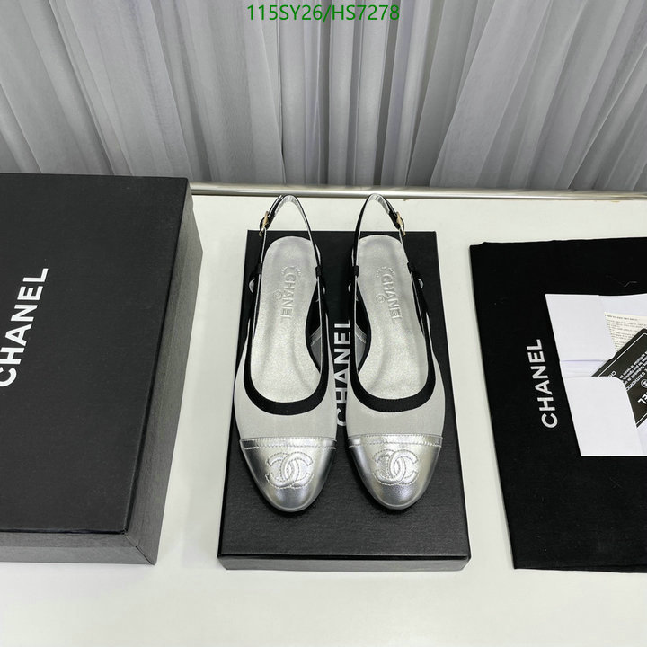 Women Shoes-Chanel Code: HS7278 $: 115USD