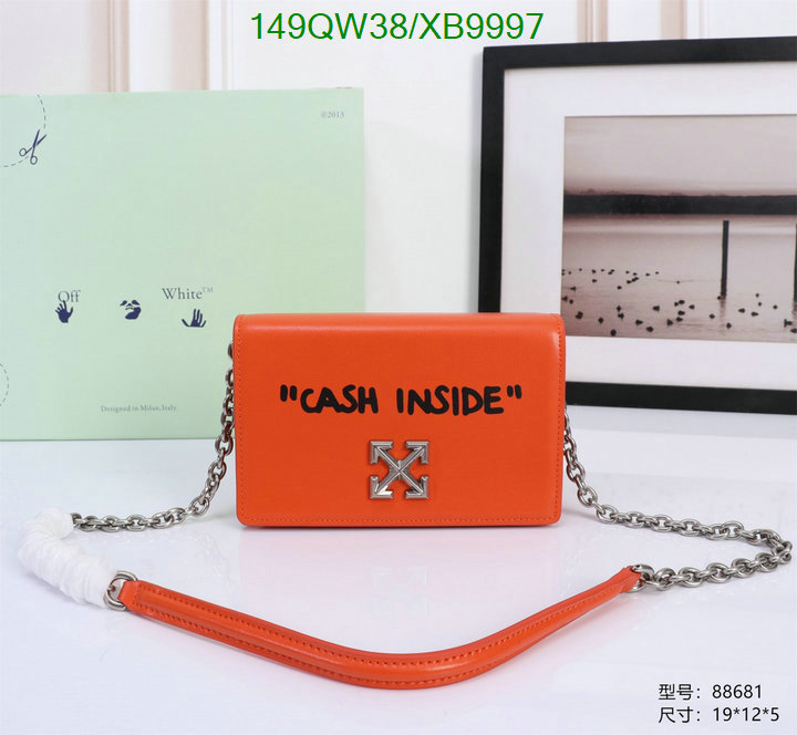 Off-White Bag-(Mirror)-Diagonal- Code: XB9997 $: 149USD