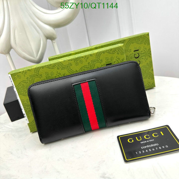 Gucci Bag-(4A)-Wallet- Code: QT1144 $: 55USD