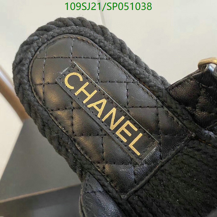 Women Shoes-Chanel Code: SP051038 $: 109USD