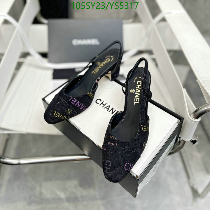 Women Shoes-Chanel Code: YS5317 $: 105USD