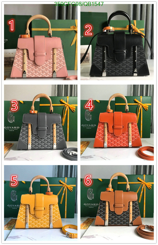 Goyard Bag-(Mirror)-Handbag- Code: QB1547 $: 359USD