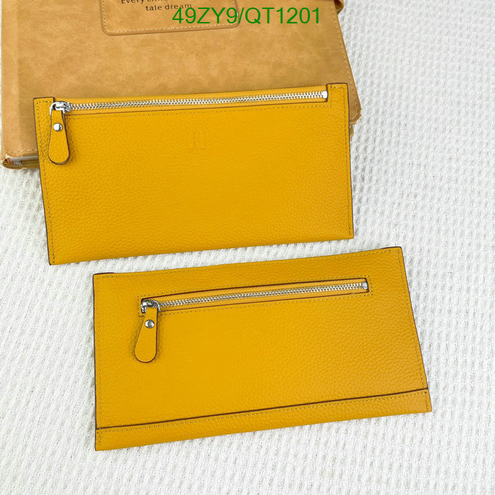 Hermes Bag-(4A)-Wallet- Code: QT1201 $: 49USD