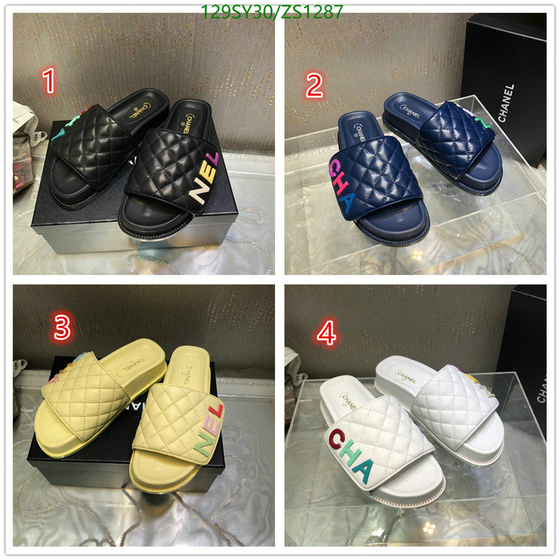 Women Shoes-Chanel Code: ZS1287 $: 129USD