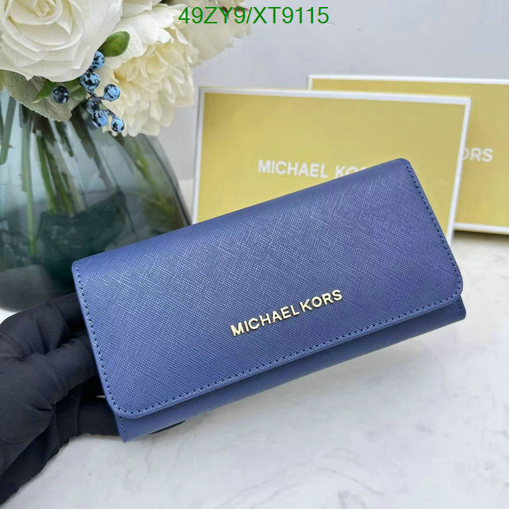 Michael Kors Bag-(4A)-Wallet- Code: XT9115 $: 49USD