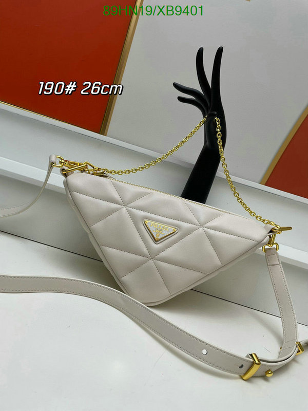 Prada Bag-(4A)-Triangle- Code: XB9401 $: 89USD