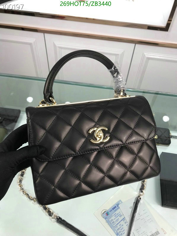 Chanel Bag-(Mirror)-Diagonal- Code: ZB3440 $: 269USD