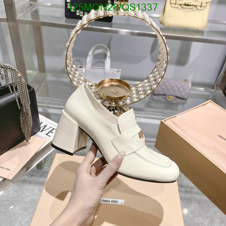 Women Shoes-Miu Miu Code: QS1337 $: 125USD