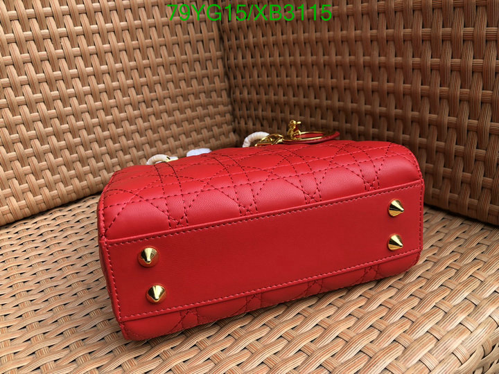 Dior Bags-(4A)-Lady- Code: XB3115 $: 79USD