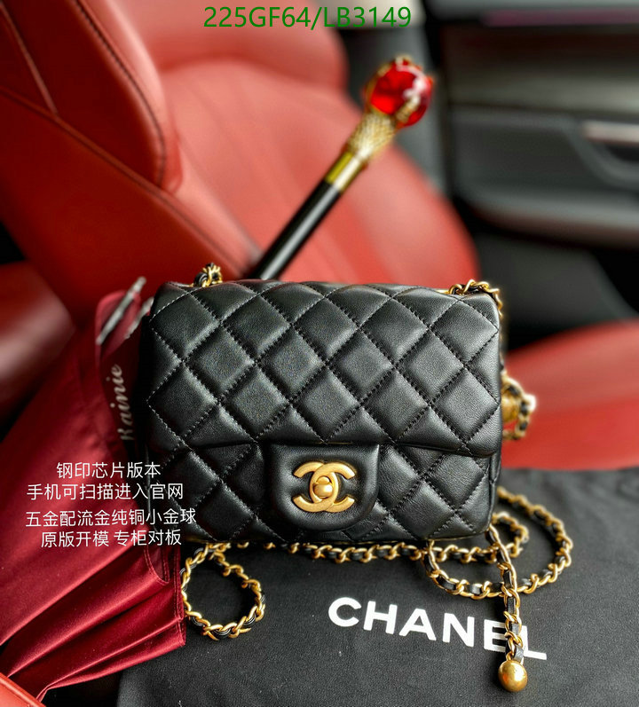 Chanel Bag-(Mirror)-Diagonal- Code: LB3149 $: 225USD