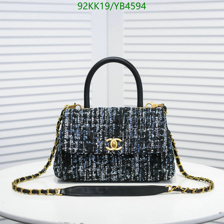 Chanel Bags-(4A)-Diagonal- Code: YB4594 $: 92USD