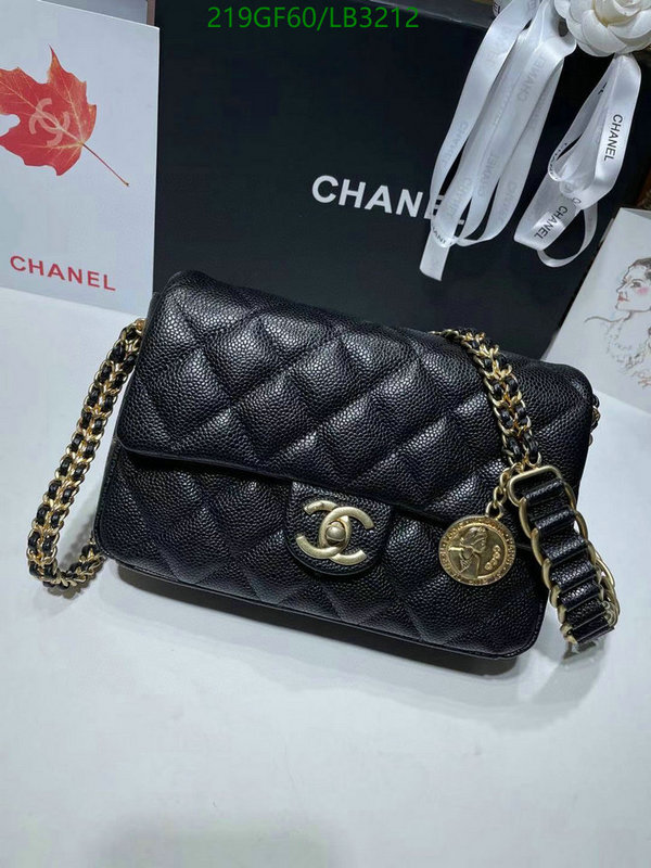 Chanel Bag-(Mirror)-Diagonal- Code: LB3212 $: 219USD