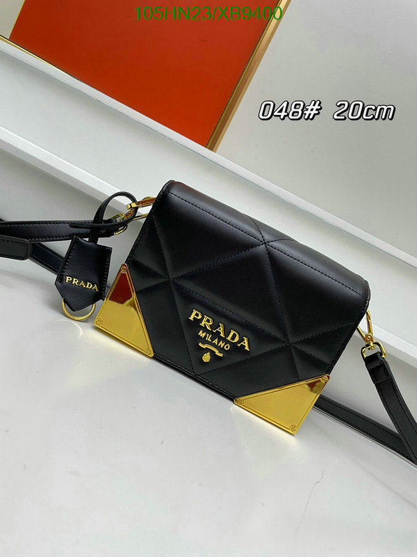 Prada Bag-(4A)-Diagonal- Code: XB9400 $: 105USD