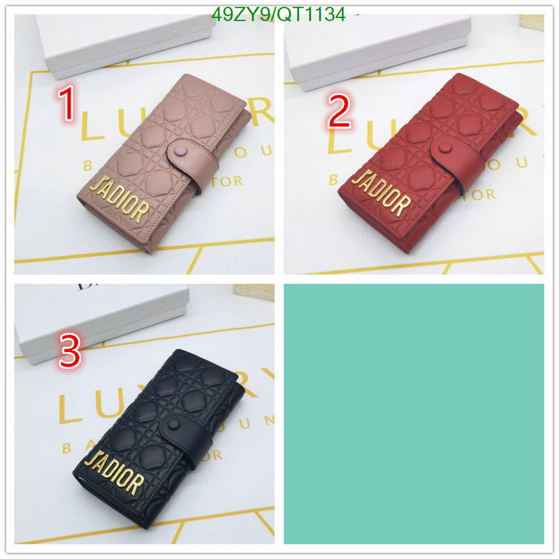 Dior Bags-(4A)-Wallet- Code: QT1134 $: 49USD