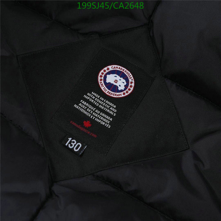 Kids clothing-Canada Goose Code: CA2648 $: 199USD