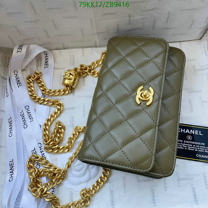 Chanel Bags-(4A)-Diagonal- Code: ZB9416 $: 79USD