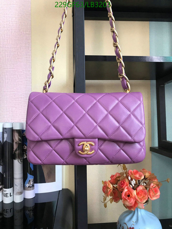 Chanel Bag-(Mirror)-Diagonal- Code: LB3203 $: 229USD