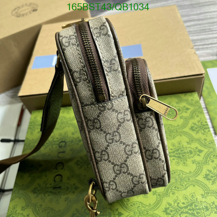 Gucci Bag-(Mirror)-Belt Bag-Chest Bag-- Code: QB1034 $: 165USD