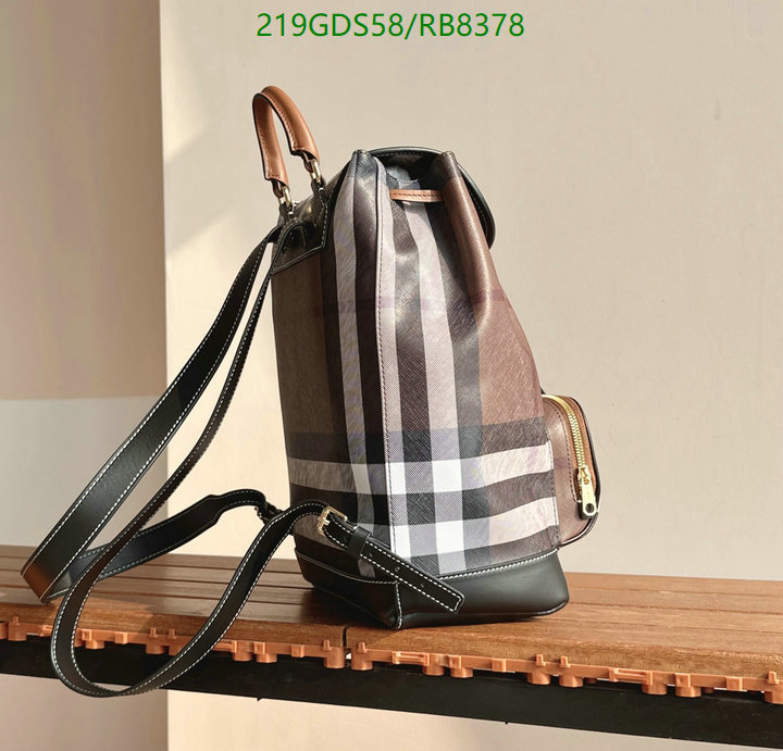 Burberry Bag-(Mirror)-Backpack- Code: RB8378 $: 219USD