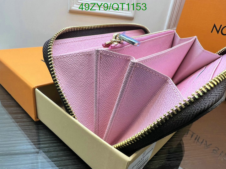 LV Bag-(4A)-Wallet- Code: QT1153 $: 49USD