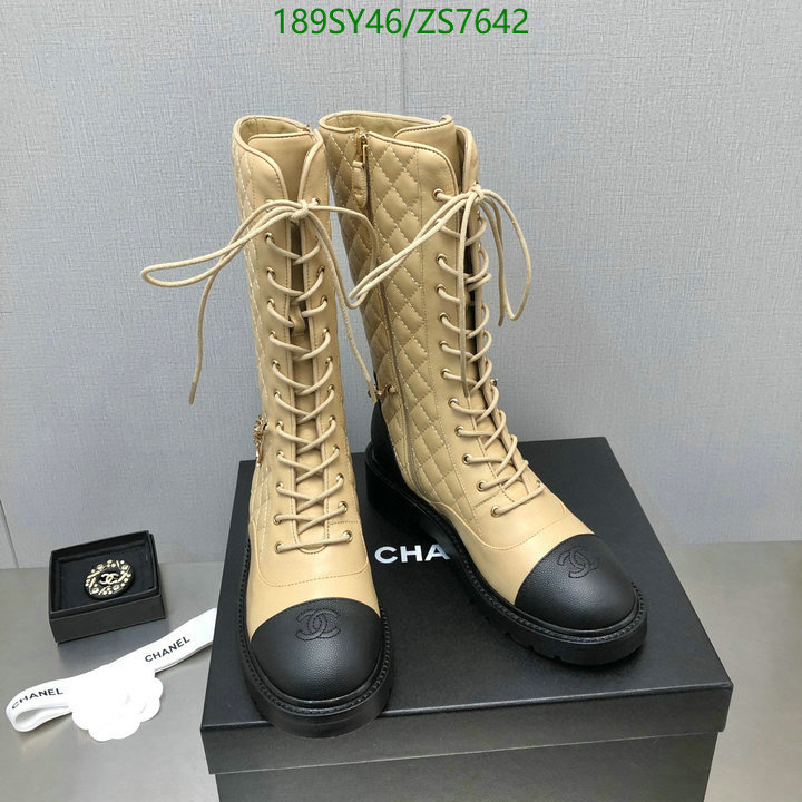 Women Shoes-Chanel Code: ZS7642 $: 189USD