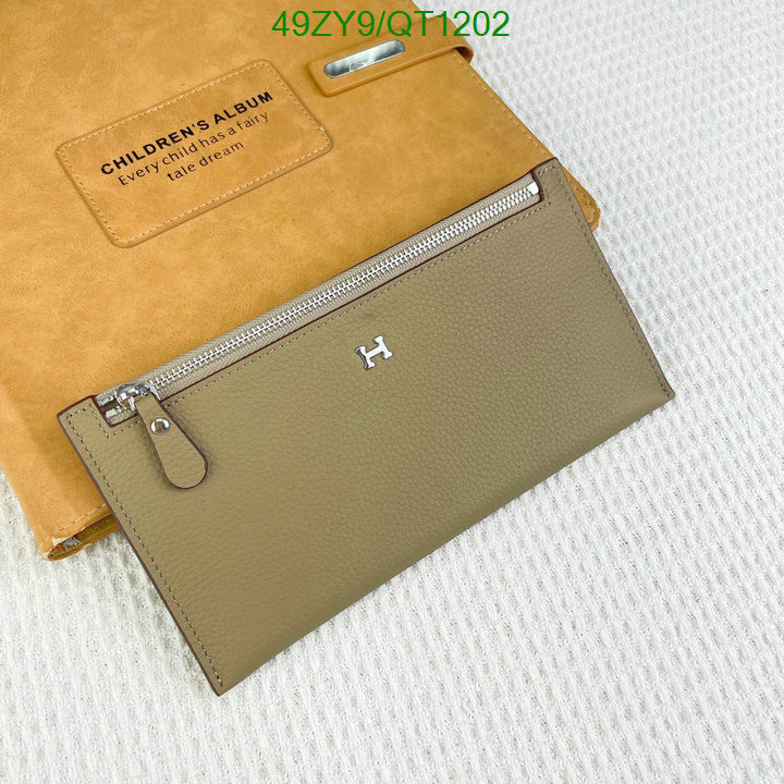 Hermes Bag-(4A)-Wallet- Code: QT1202 $: 49USD