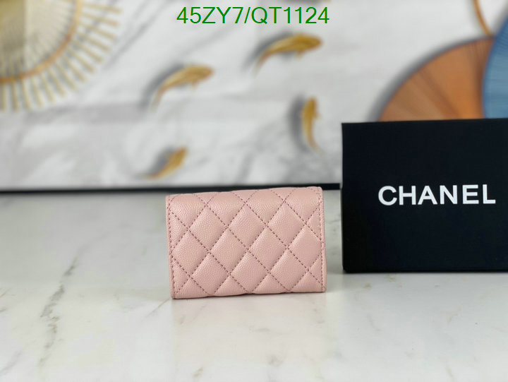 Chanel Bag-(4A)-Wallet- Code: QT1124 $: 45USD