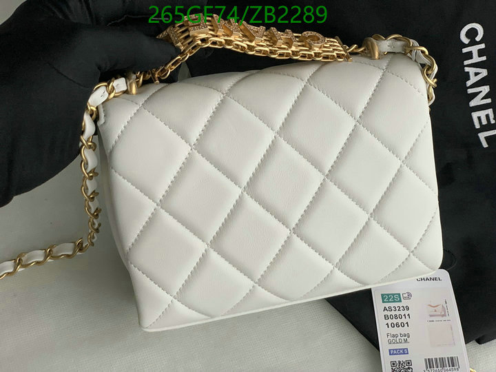 Chanel Bag-(Mirror)-Diagonal- Code: ZB2289 $: 265USD