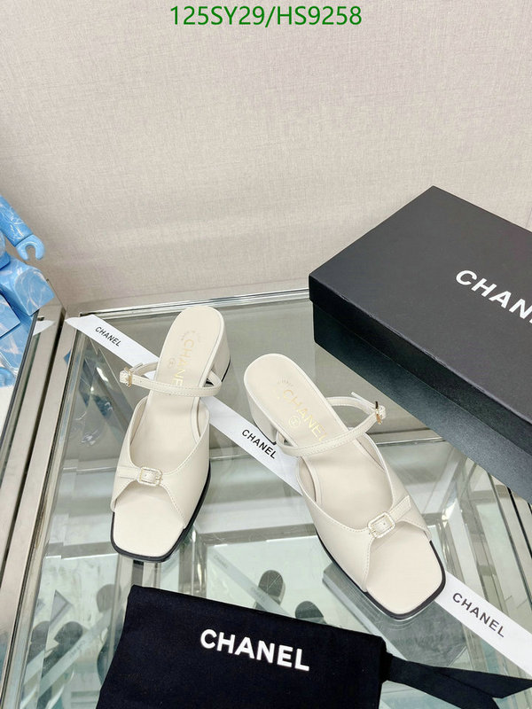 Women Shoes-Chanel Code: HS9258 $: 125USD