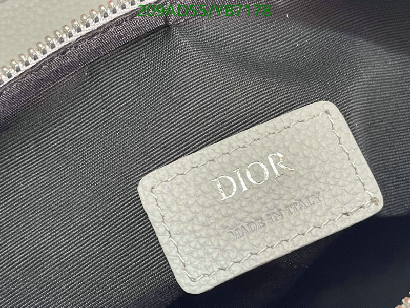 Dior Bags-(Mirror)-Saddle- Code: YB7178 $: 209USD