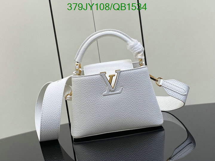 LV Bag-(Mirror)-Handbag- Code: QB1534