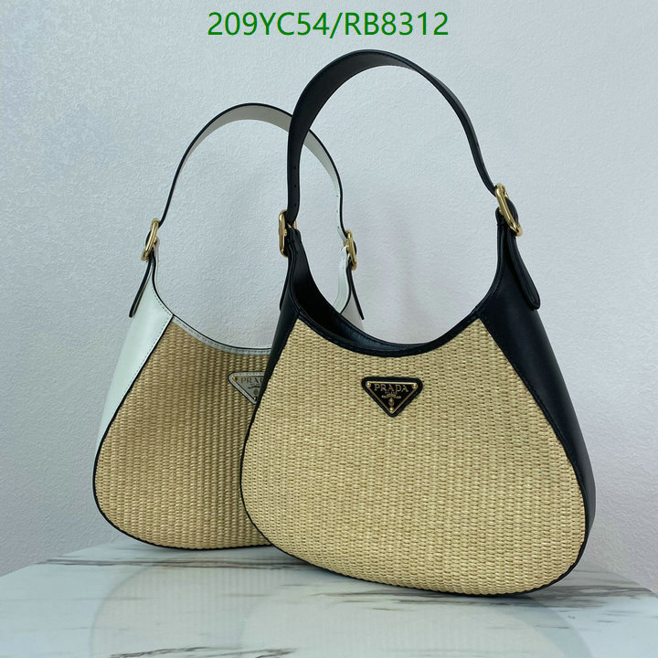 Prada Bag-(Mirror)-Handbag- Code: RB8312 $: 209USD