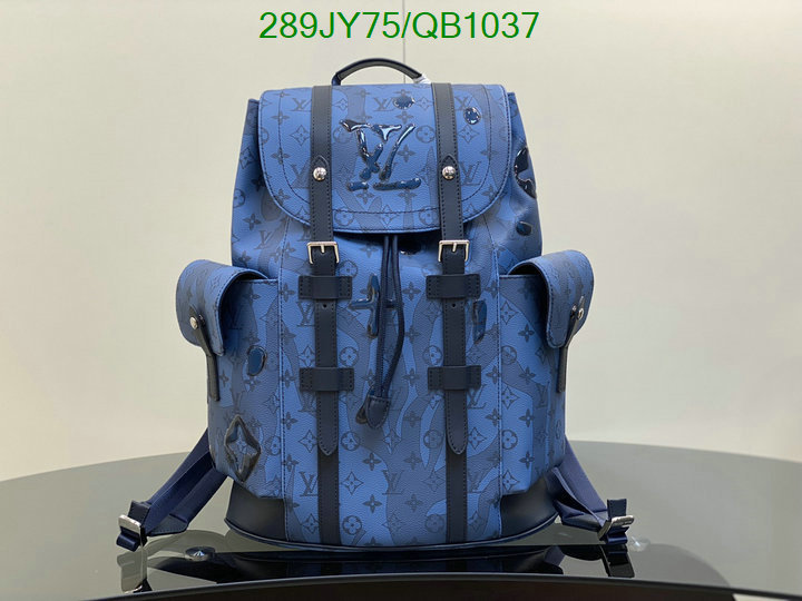 LV Bag-(Mirror)-Backpack- Code: QB1037 $: 289USD