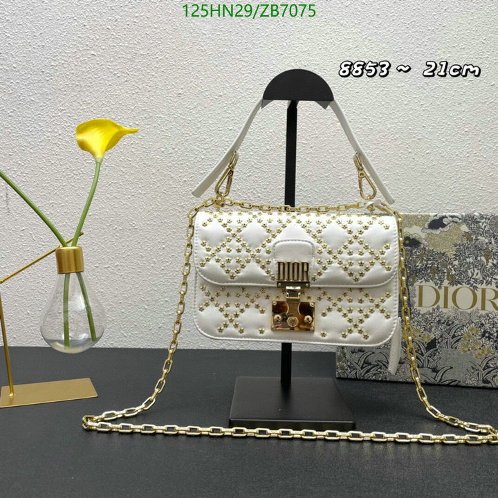 Dior Bags-(4A)-Other Style- Code: ZB7075 $: 125USD