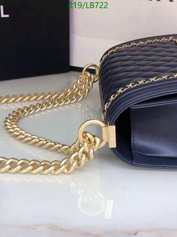 Chanel Bag-(Mirror)-Le Boy Code: LB722 $: 219USD